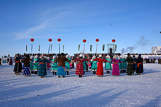 内蒙古自治区冬季那达慕