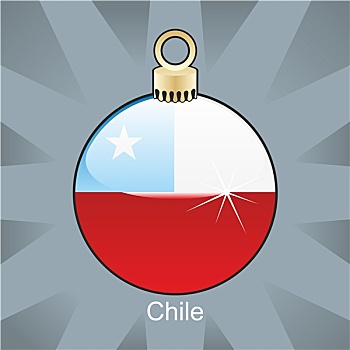 智利,旗帜,形状
