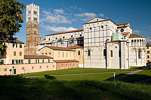 大教堂,中央教堂,马提尼奥,卢卡,托斯卡纳,意大利,欧洲