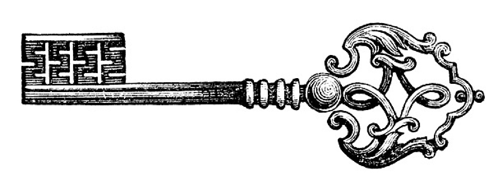 门钥匙,18世纪