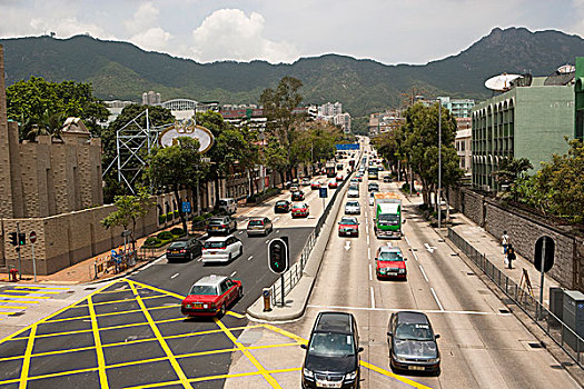 滑铁卢,道路,九龙,钳,香港