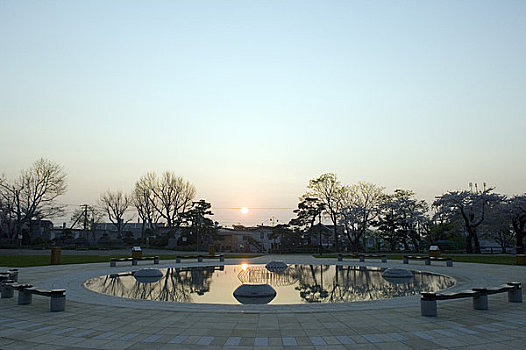 日出,函馆,公园