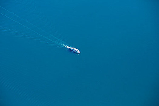 客船,康士坦茨湖,航拍