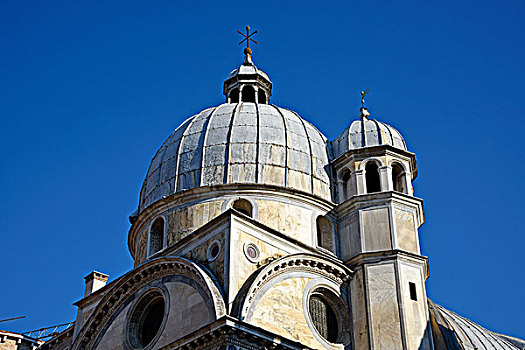 圆顶,圣玛丽亚教堂,威尼斯,威尼托,意大利,欧洲