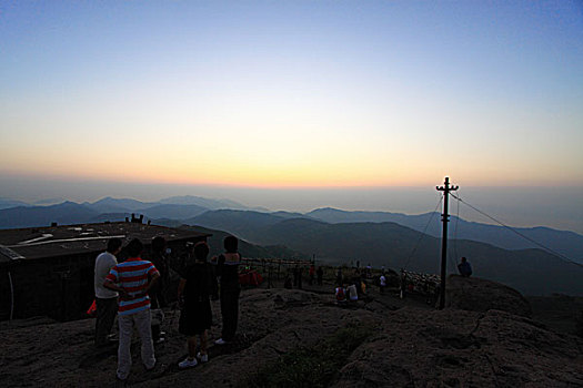 浙江东阳东白山风景区