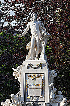 莫扎特,纪念,维也纳,奥地利,欧洲