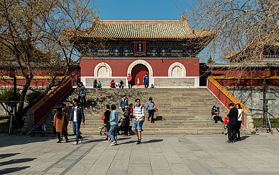 北海公园阐福寺山门