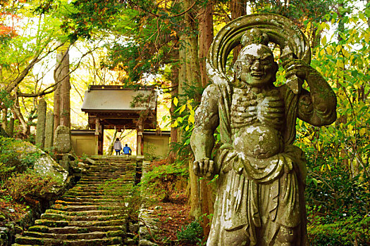 庙宇,大分,日本