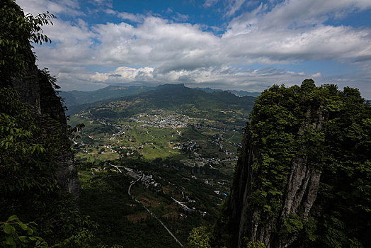 恩施,大峡谷,风景,景点,旅游,高山,山区,神秘,树木,植被,石头,鄂西,奇石,峡谷,壮观