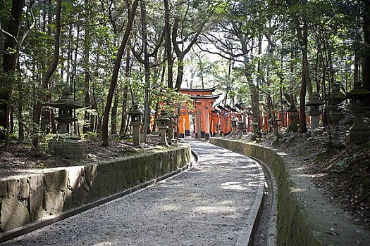 伏见稻荷大社,京都,京都府,关西地区,本州,日本