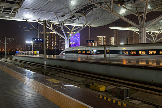 长沙高铁站 实拍图片