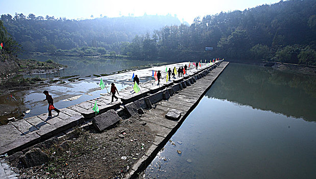 它山堰,俯瞰,全景