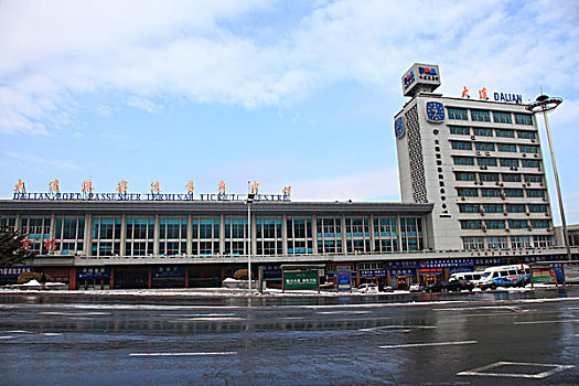 大连湾新港客运站图片