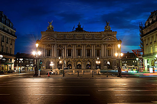 歌剧院,国家,巴黎,早晨,法国