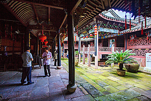 陈氏宗祠,西洋港石刻文化园,古林镇西洋港村