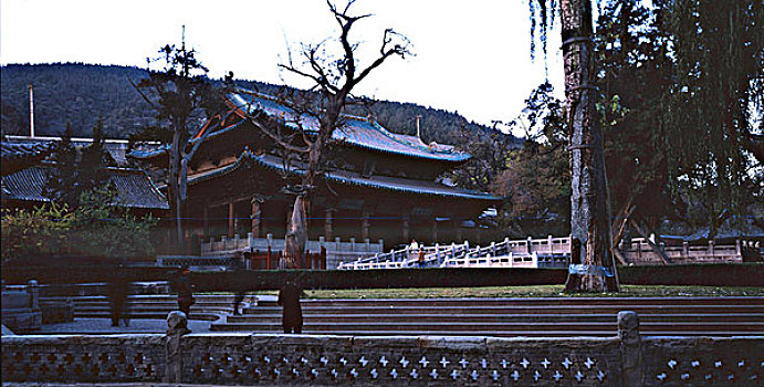 山西太原晋寺全景