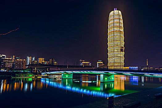 郑州新区夜景