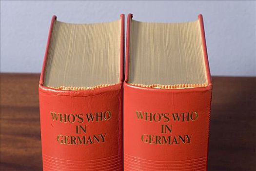 书脊,两个,卷册,德国