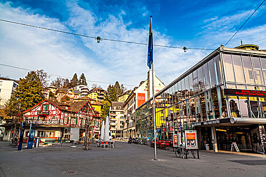 瑞士琉森街景