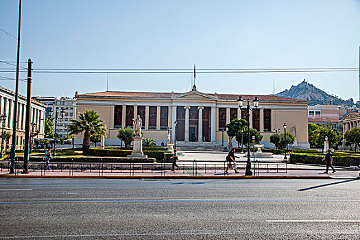希腊雅典宪法广场街坊