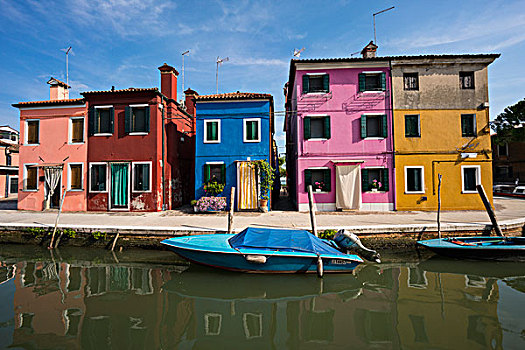 意大利威尼斯彩虹岛