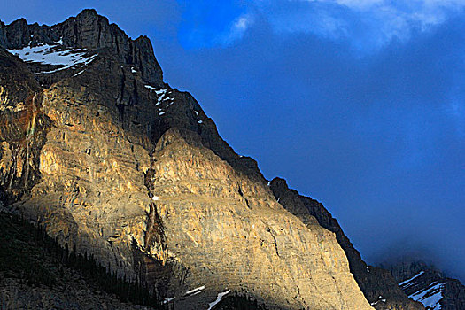 攀升,班芙国家公园,艾伯塔省,加拿大