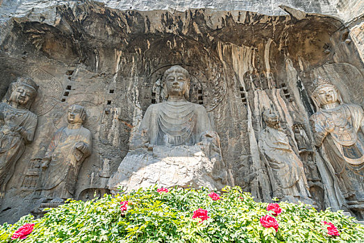 龍門,石窟,中國