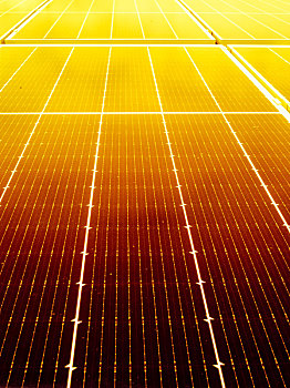 光伏发电太阳能电池板碳中和节能环保清洁能源