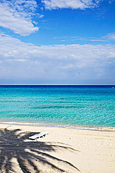 海滩,巴拉德罗,古巴,加勒比,北美