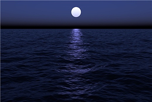 月照,海洋