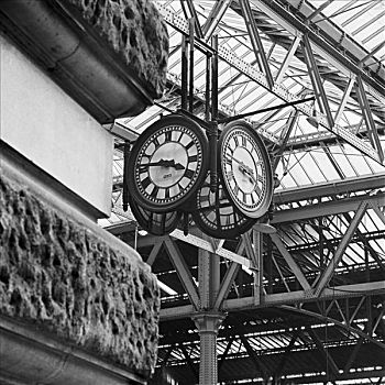 钟表,滑铁卢车站,伦敦