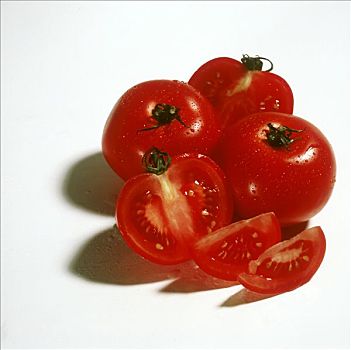 西红柿,水滴,一个