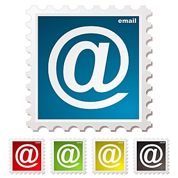 电子邮件,邮票