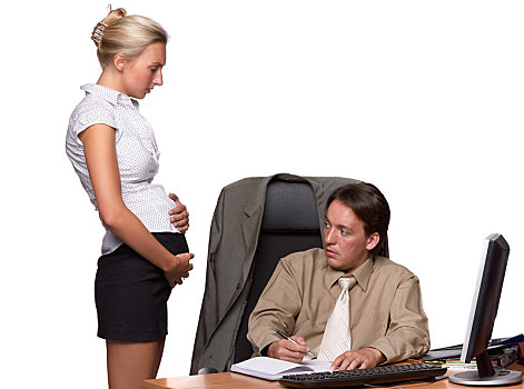 商务人士,怀孕,秘书