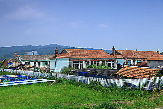长白山朝鲜族村庄
