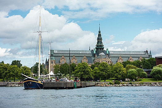 风景,瑞典,首都,斯德哥尔摩