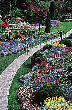 宝翠花园,花园,维多利亚,温哥华岛,不列颠哥伦比亚省,加拿大