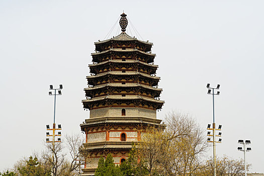 全国文保,河北省石家庄市正定县天宁寺凌霄塔