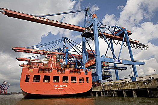 集装箱船,蒙罗维亚,汉堡港