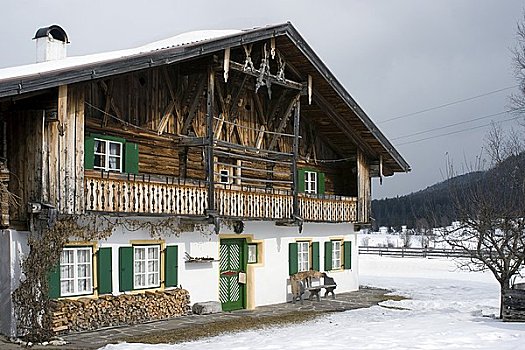 农舍,提洛尔,奥地利