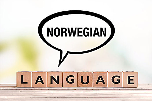 挪威,语言文字,授课,标识,立方体,桌子