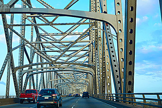 桥,密西西比河,胭脂,路易斯安那,美国