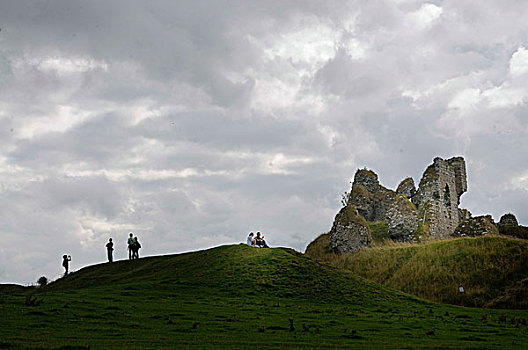 城堡,中部地区,爱尔兰,欧洲