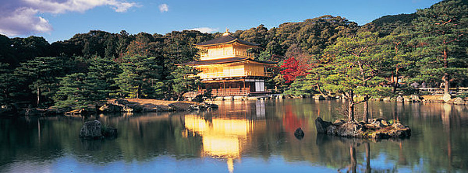 庙宇,金阁寺,京都,日本