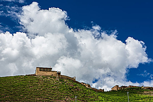 藏北藏式建筑,寺庙