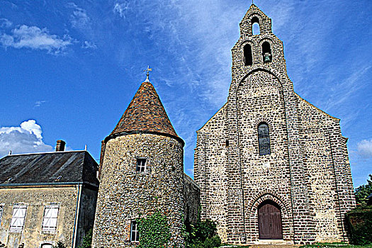 法国,中心,卢瓦尔谢尔省,骑士,圣殿骑士,小教堂