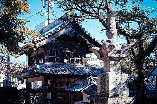 日本津市塔世山四天王寺