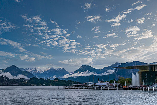 瑞士琉森湖畔
