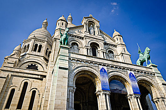 大教堂,蒙马特尔,巴黎,法国