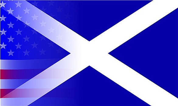 苏格兰旗,星条旗